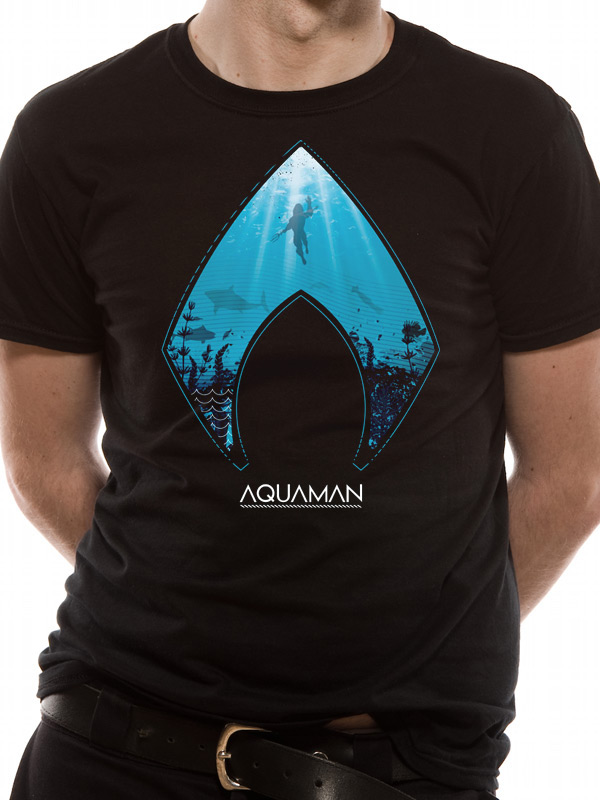 aquaman logo t shirt